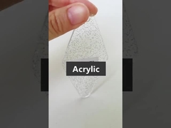 Folha acrílica do brilho