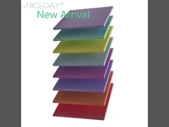 Folha acrílica colorida